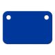 Siebkorbschilder aus Kunststoff - 01969, 60 x 40 mm, mit 2 Löchern, 1, 100, dunkelblau